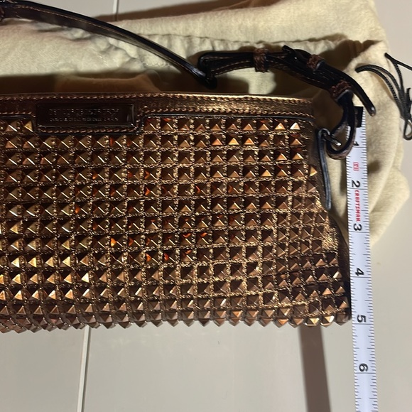 Burberry bag. Bronze studded - Picture 8 of 8